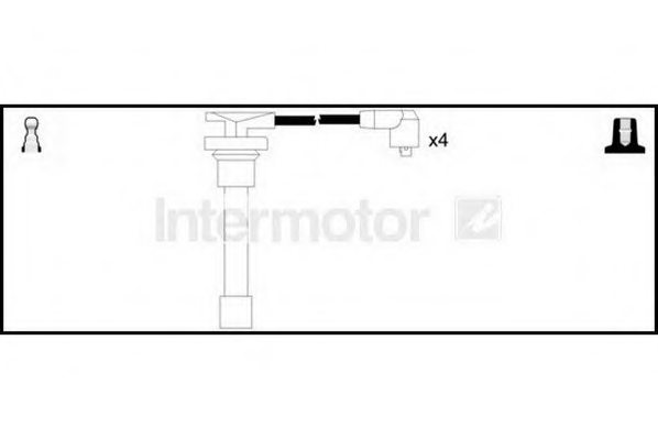 STANDARD 76202 Ignition Cable Kit